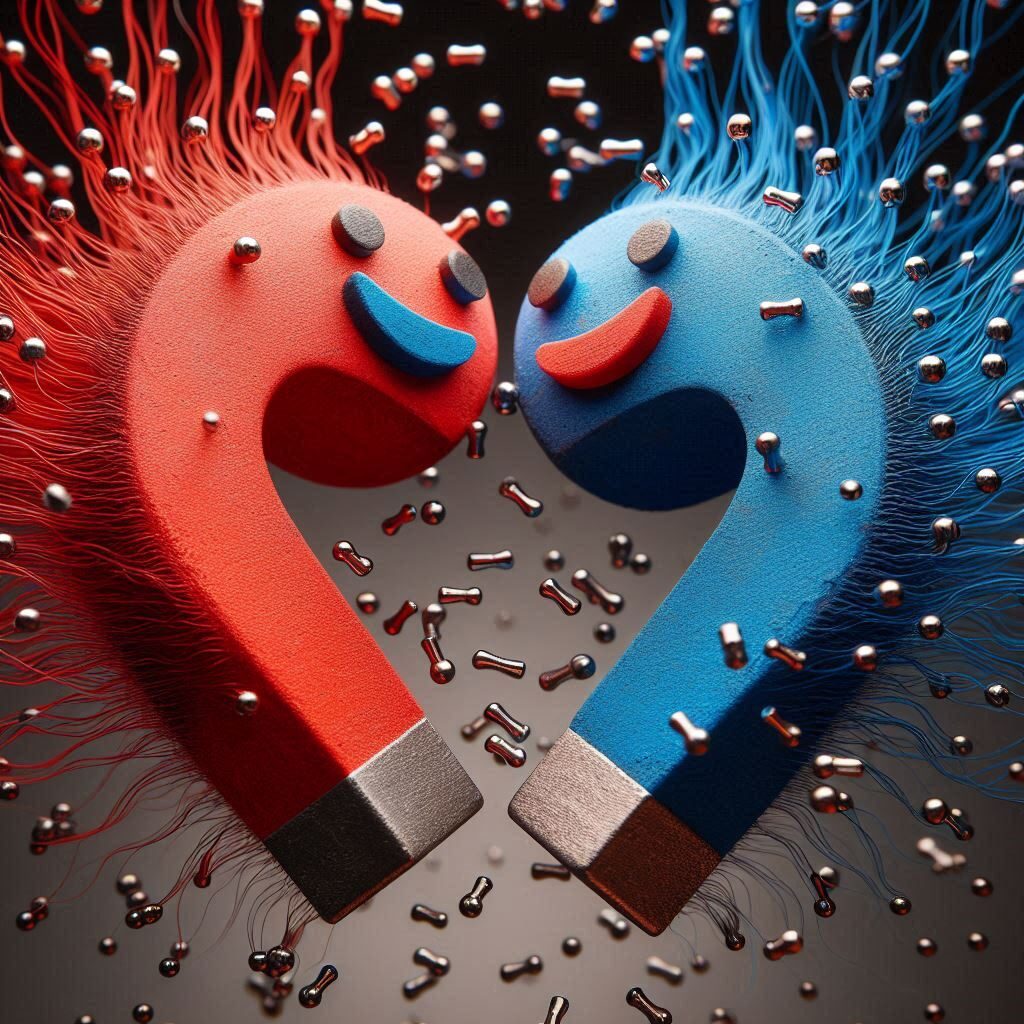 Magnets Attracting