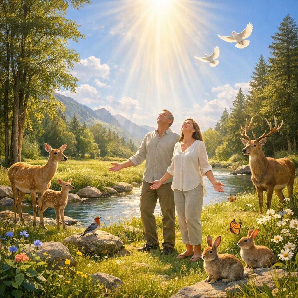 Every being in the universe enjoying their existence